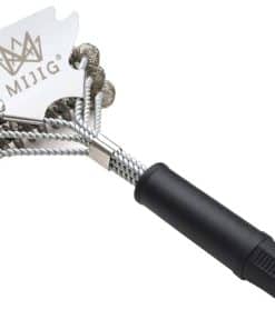 Cepillo de Limpieza de Rejilla de Parrilla sin Cerdas MIJIG