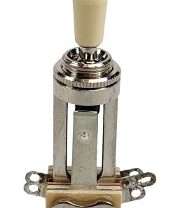 Interruptor de palanca de 3 vías -Crema