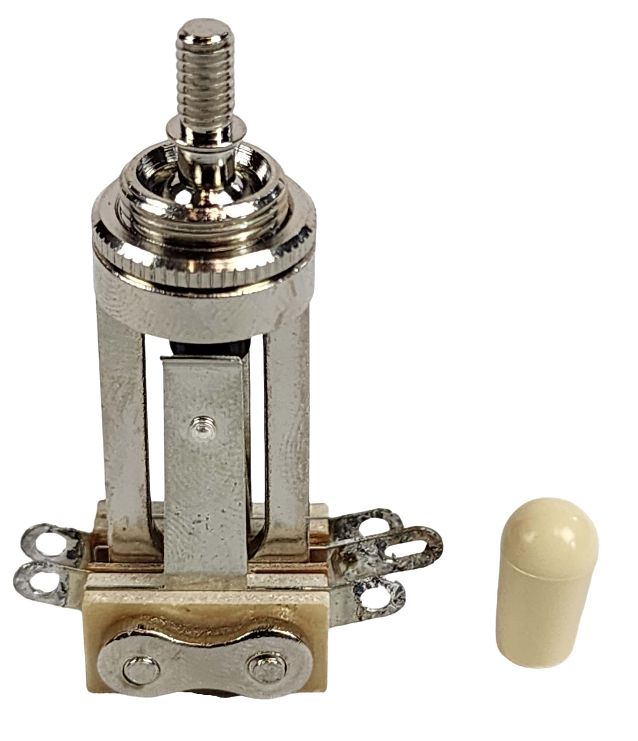 Interruptor de palanca de 3 vías -Crema - Imagen 4