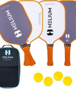 Juego de 4 palas de pickleball de helio - Certificadas por
