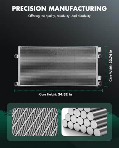 Condensador de Aire Acondicionado SCITOO -, para WI - Imagen 3