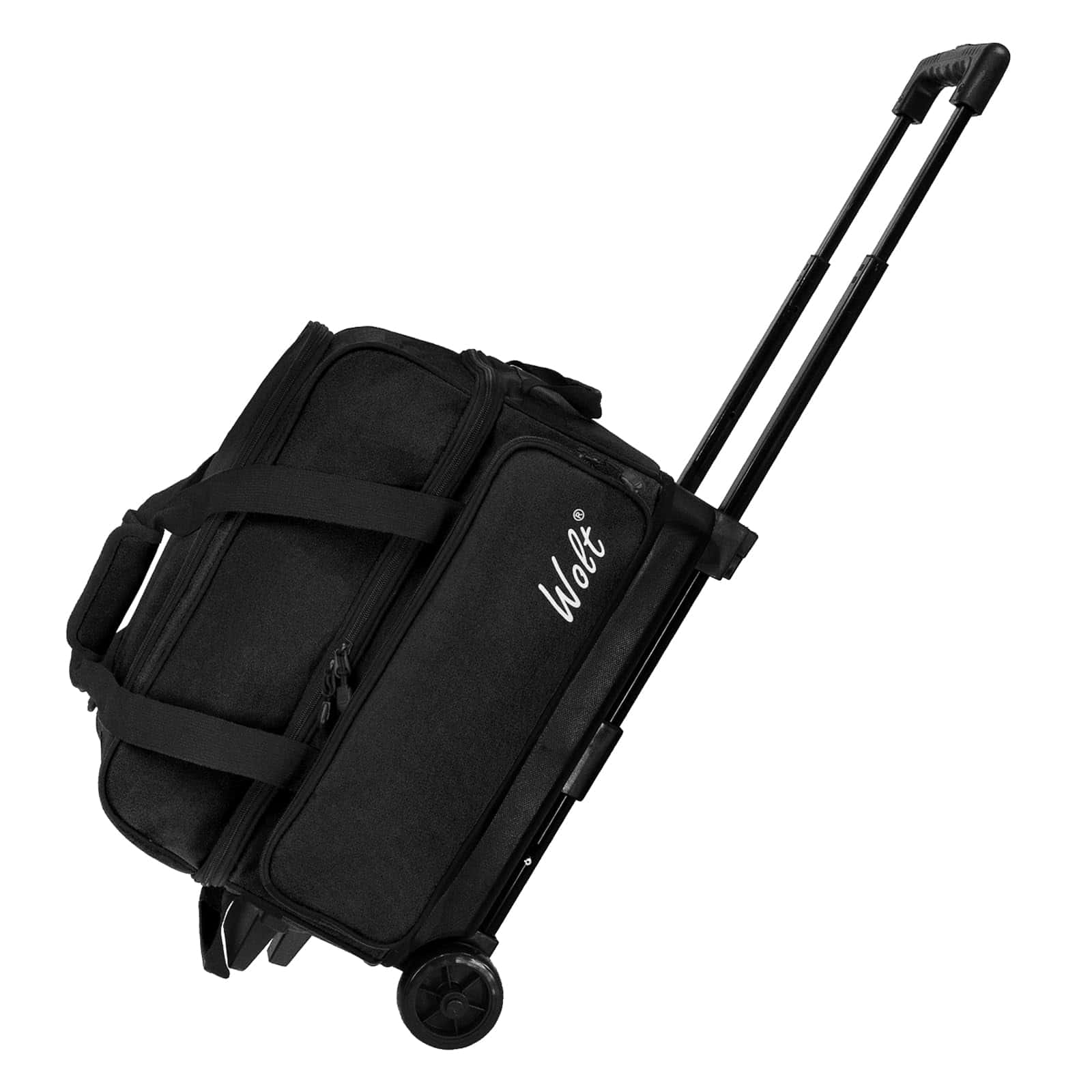 Bolso para 2 Bolas de Bolos con Ruedas - Bolso para 2 Bolas