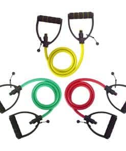 3 PCS Resistance Exercise Band with Handles, Exercise Bands