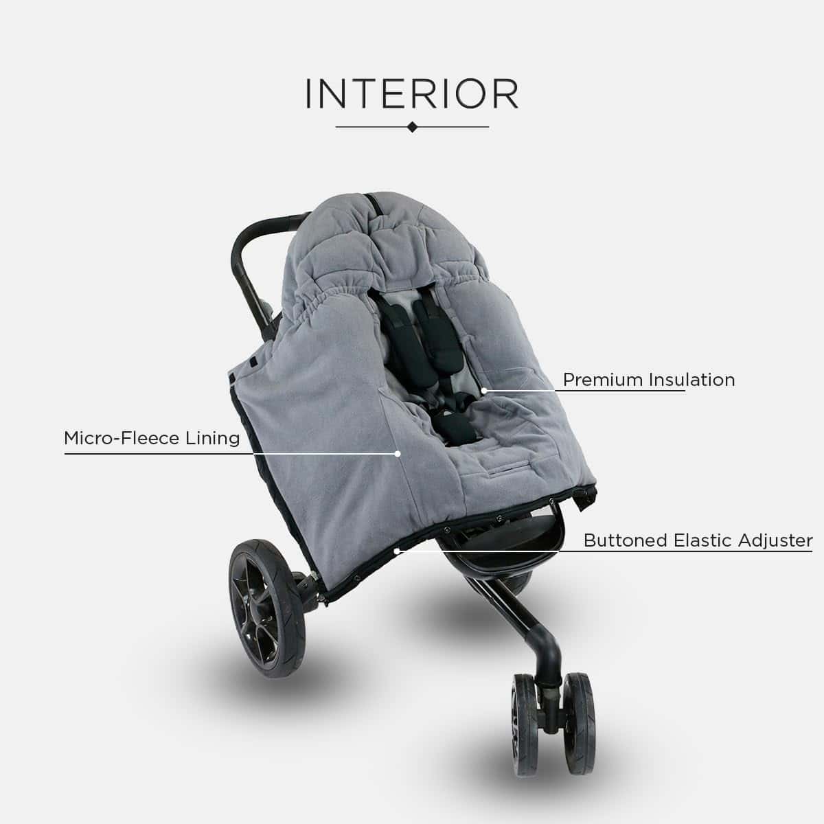 7AM Enfant Manta de Cochecito 212 - Manta con Cierre - Imagen 4