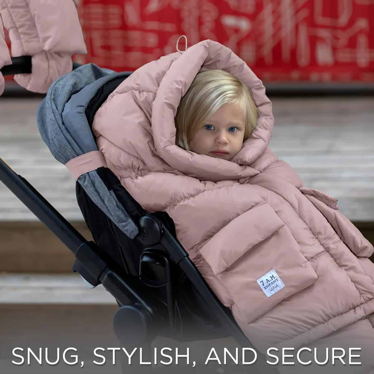 7AM Enfant Manta de Cochecito 212 - Manta con Cierre - Imagen 8