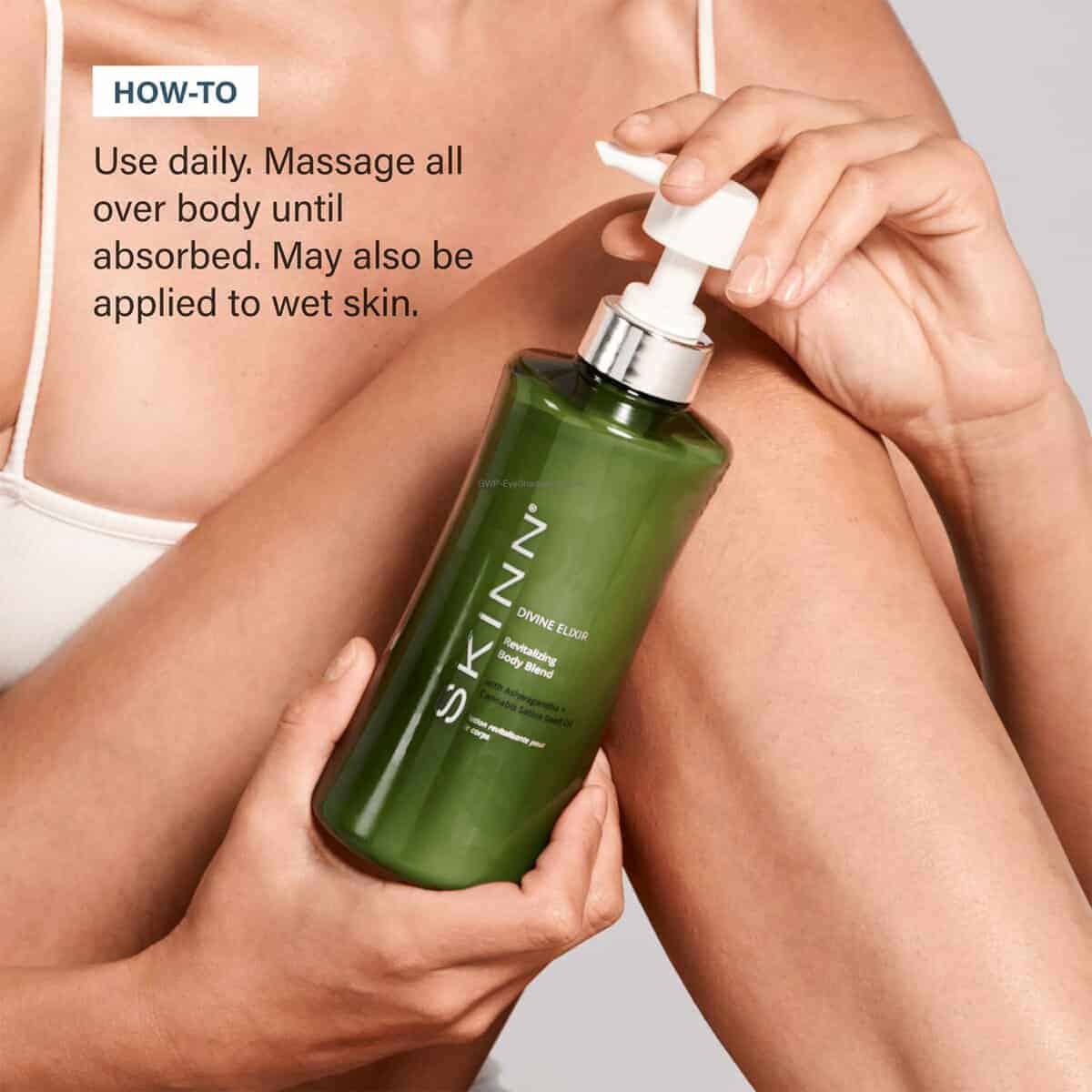 Loción Corporal Natural SKINN, Mezcla Corporal Ayurvédica - - Imagen 5