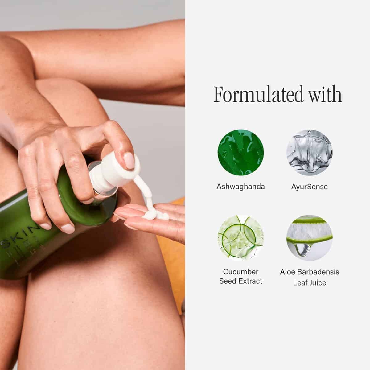 Loción Corporal Natural SKINN, Mezcla Corporal Ayurvédica - - Imagen 4