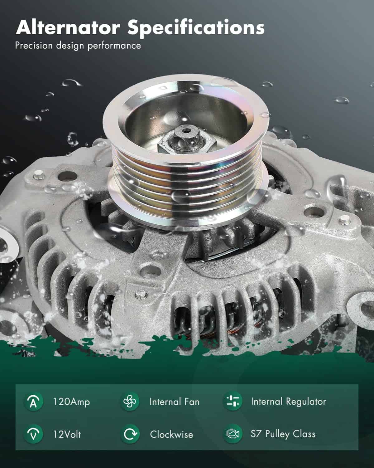 Alternador SCITOO para 11604, compatible con Acura ILX - Imagen 3