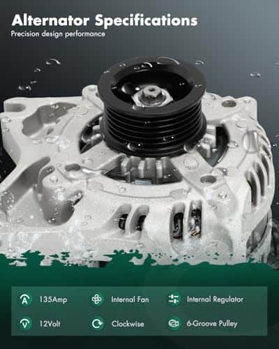 Alternador SCITOO para Ford F-150 2009-2010 V8 4.6L (Motor - Imagen 3