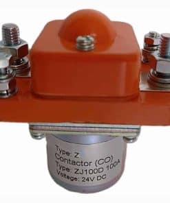 Contactor 12V 100A DC ZJ100D Compatible con Vehículos