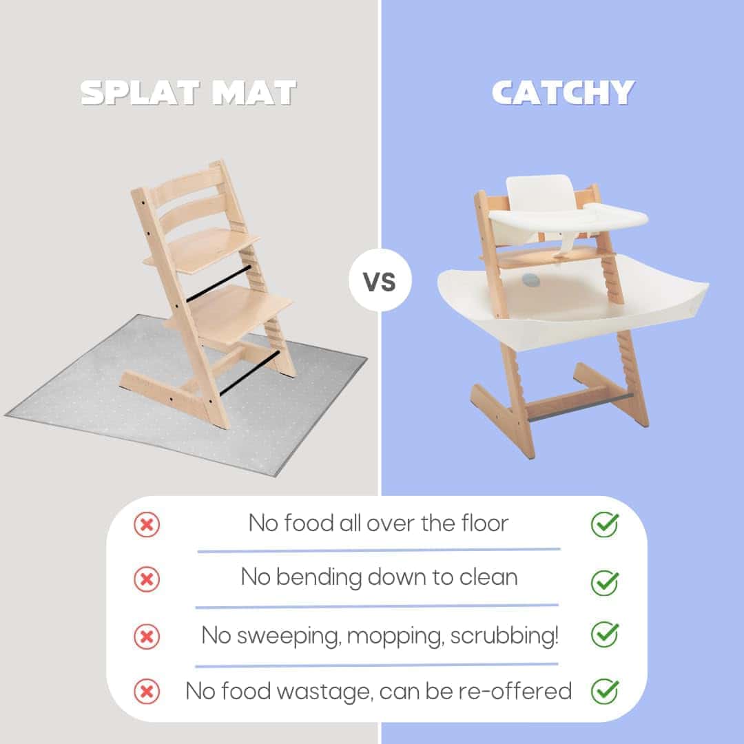 CATCHY - Food Catcher - Compatible con Stokke Tripp Trapp - Imagen 5