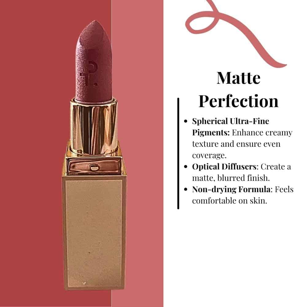 PATRICK TA Major Headlines Matte Suede Lipstick Flushed - Imagen 6