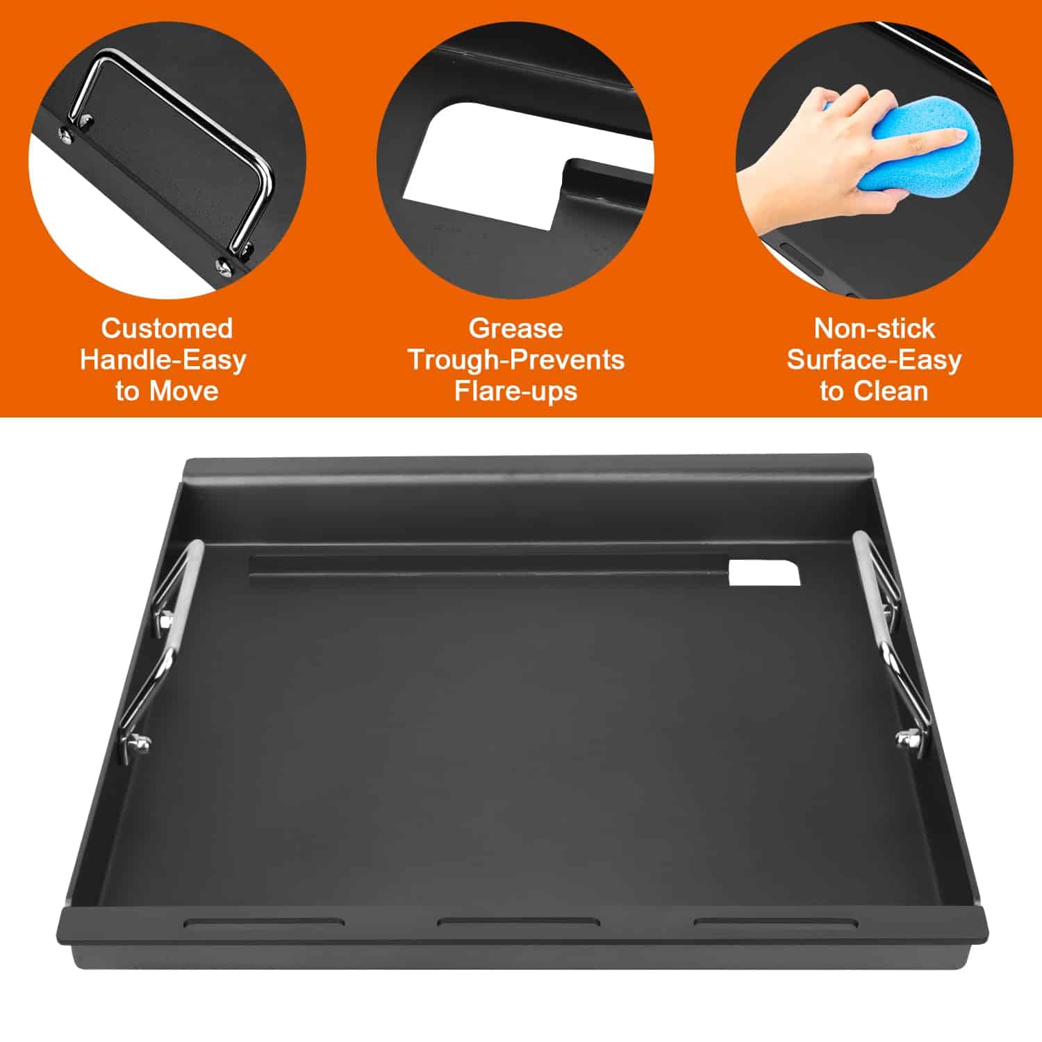 Inserto de Plancha de 18" para Parrilla Charbroil - Imagen 4