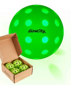 Conjunto de Pickleball LED de GlowCity: Paquete de 4