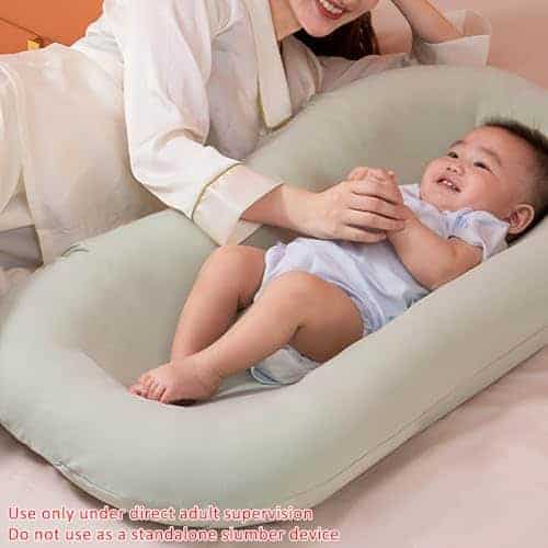 Saanerueen Baby Lounger para recién nacidos de 0 a 24 - Imagen 3