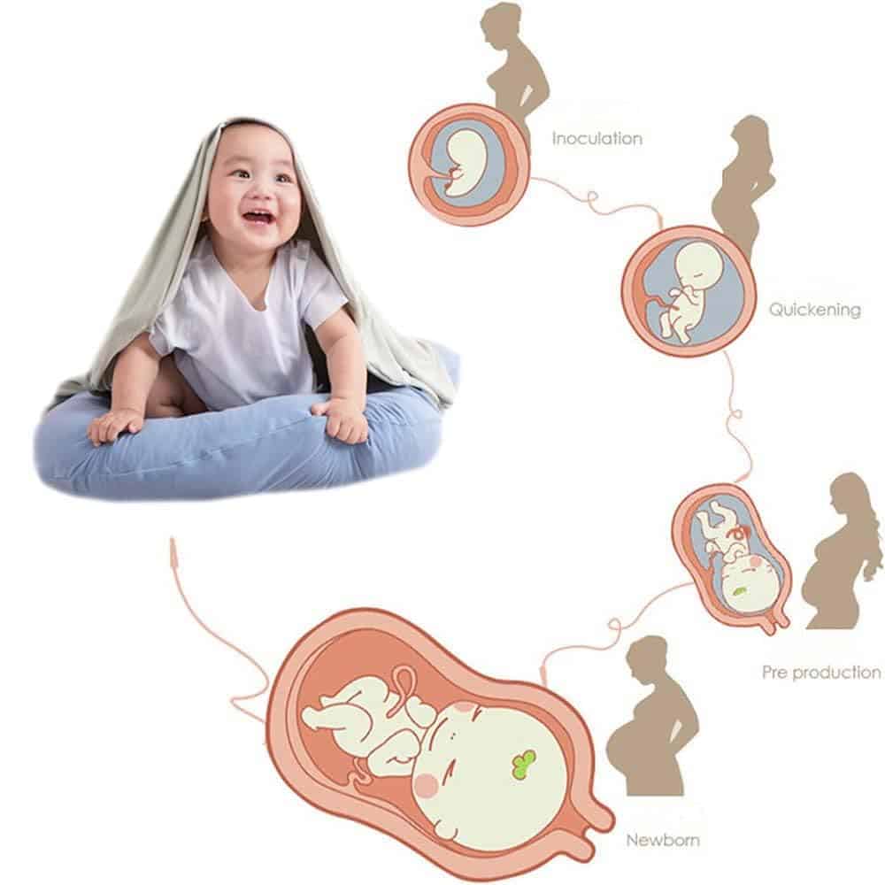 Saanerueen Baby Lounger para recién nacidos de 0 a 24 - Imagen 6