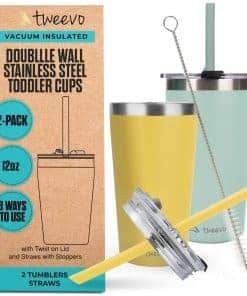 Vasos Sippy para Niños Pequeños 1-3 - Vasos para Niños con