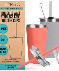 Vasos para Bebés Tweevo Para Niños de 1-3 - Vasos Para