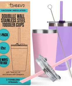 Vasos Sippy Tweevo Para Niños Pequeños 1-3 - Vasos Para