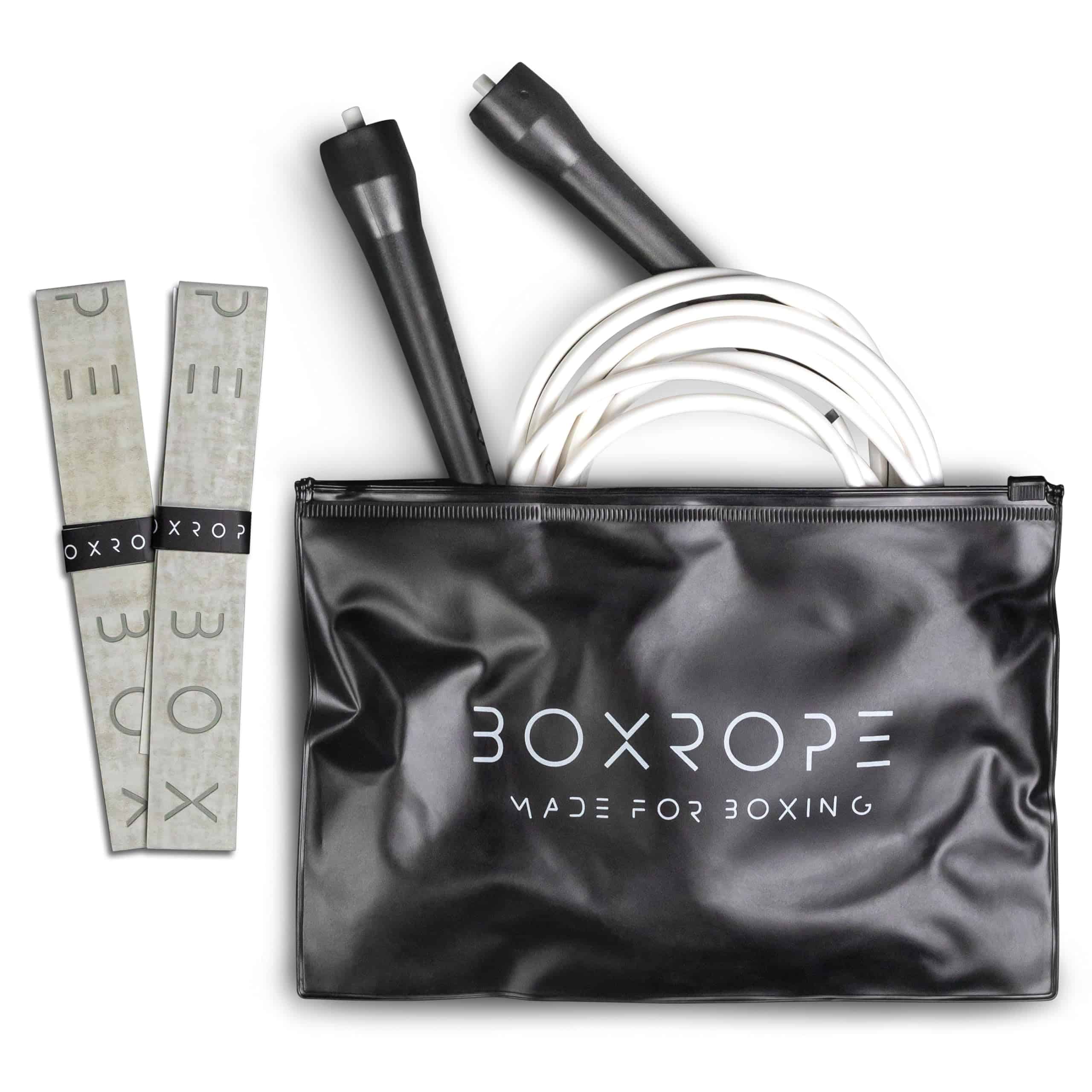 BOXROPE, Una cuerda para saltar diseñada -Blanco (Más alto q