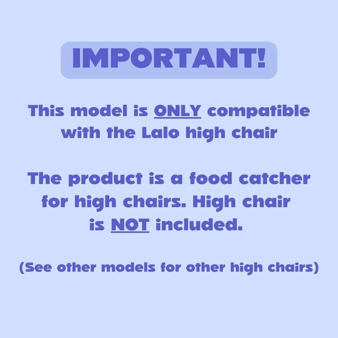CATCHY - Food Catcher - Compatible with Lalo The Chair High - Imagen 3