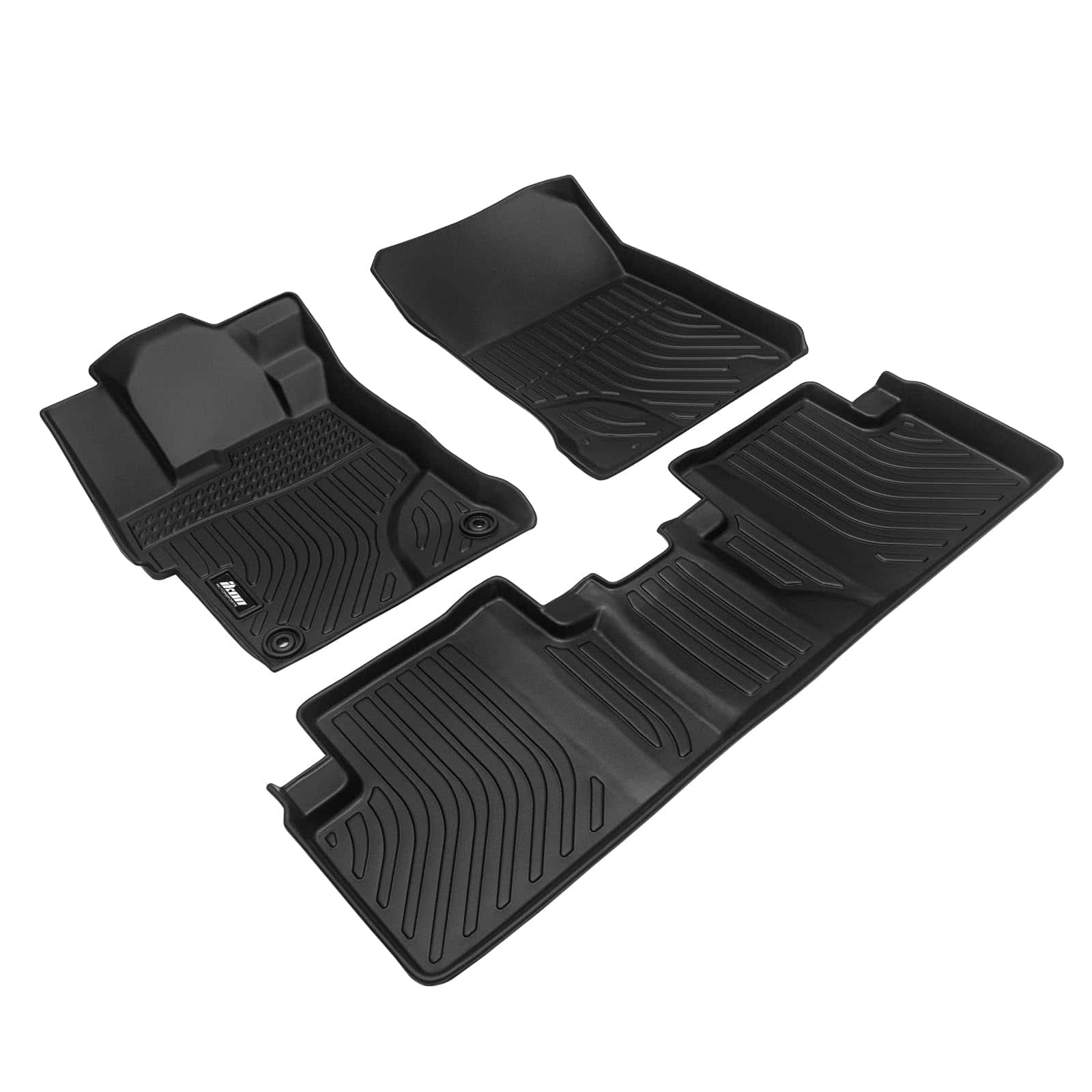 Tapetes 3D de TPE de IKON MOTORSPORTS, -Negro - Imagen 8