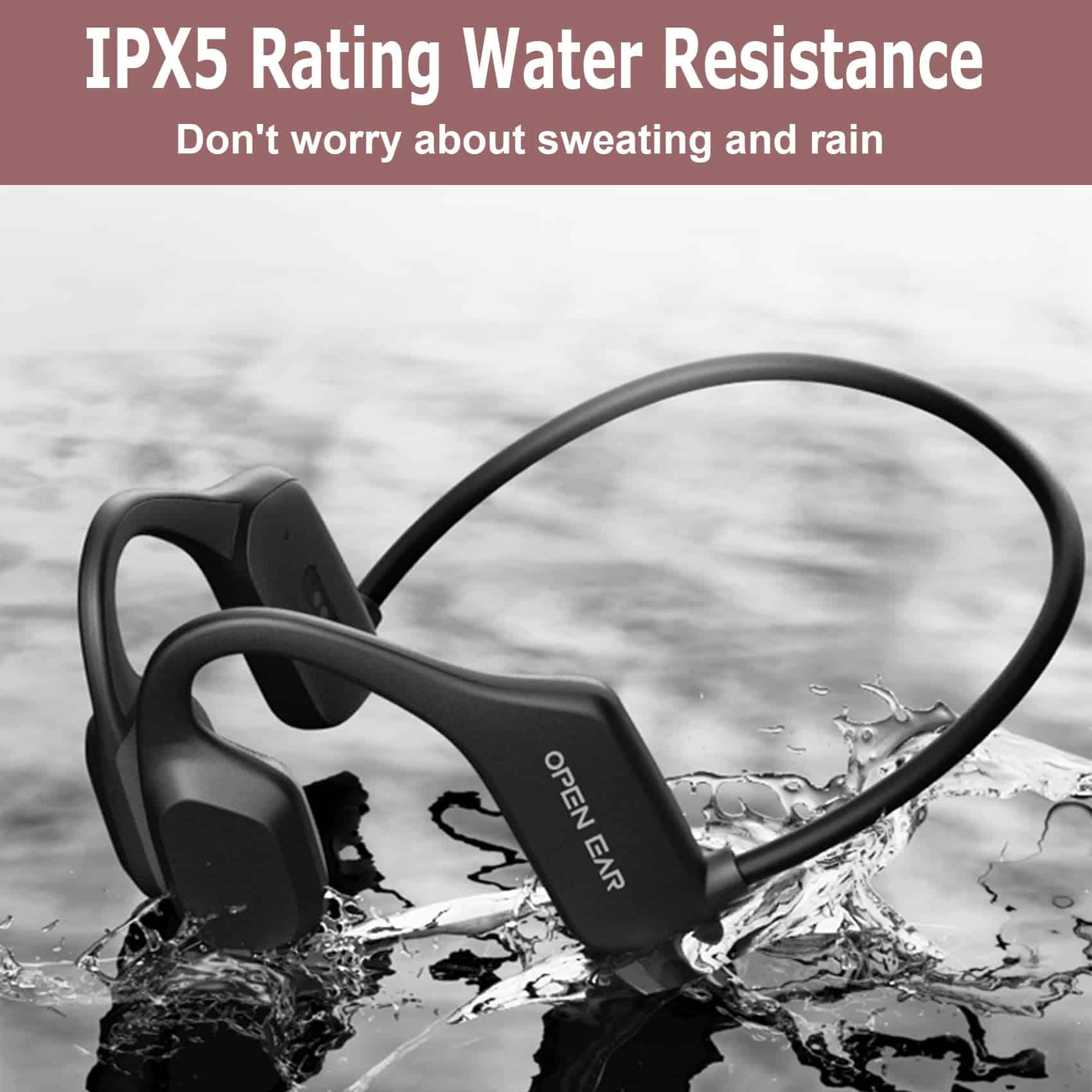 Audífonos inalámbricos de conducción ósea con carga - Imagen 7