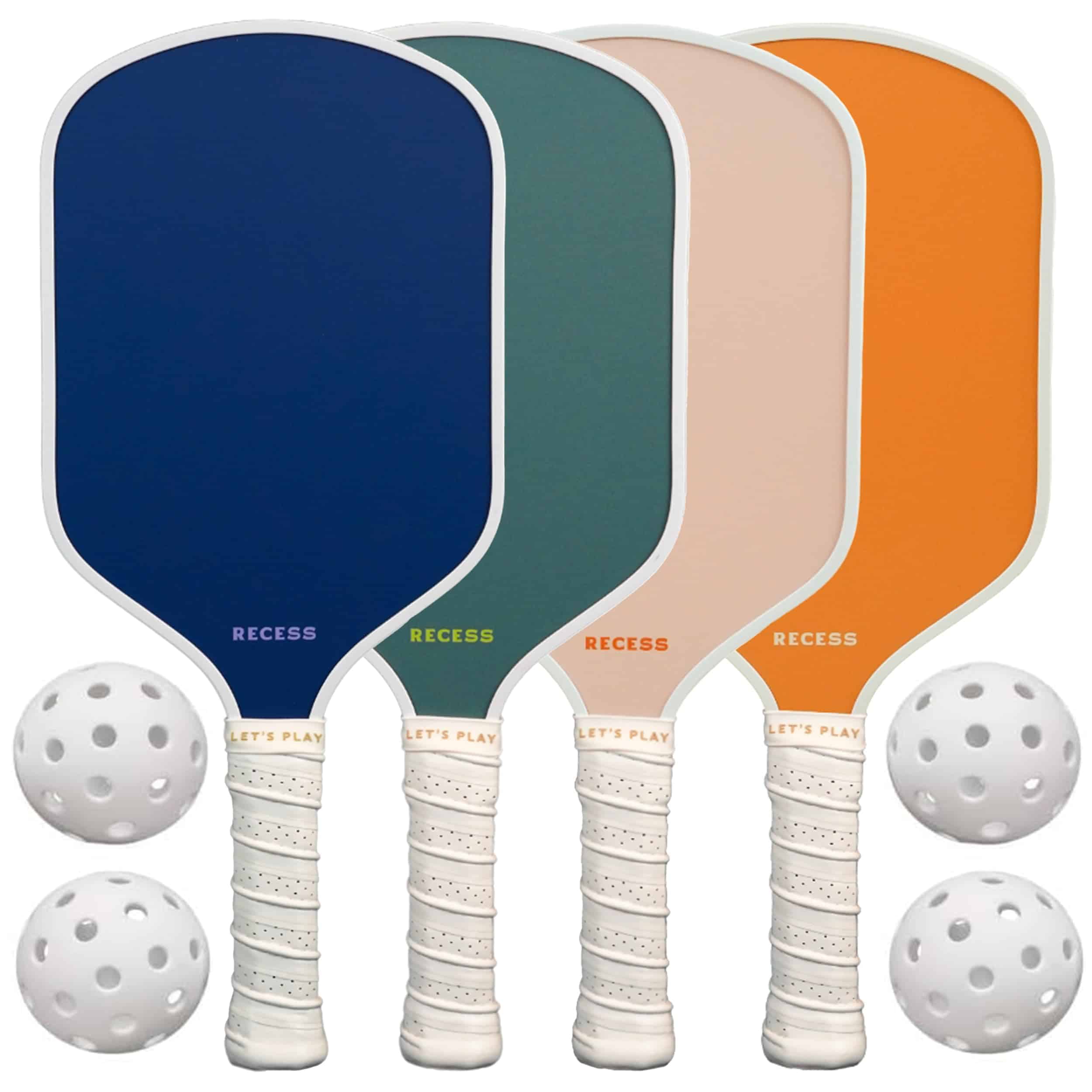 Set de Inicio de Pickleball Recess, Set Premium de 4 Palas
