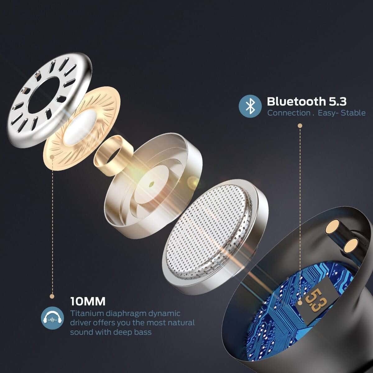 Audífonos Inalámbricos Monster, Control Táctil Auriculares - Imagen 3