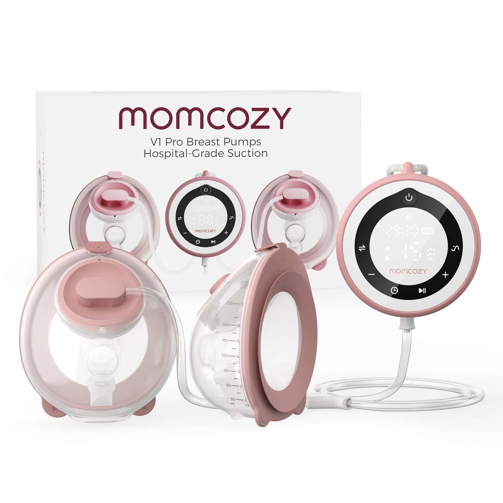 Extractor de Leche Momcozy de Grado Hospitalario, Manos