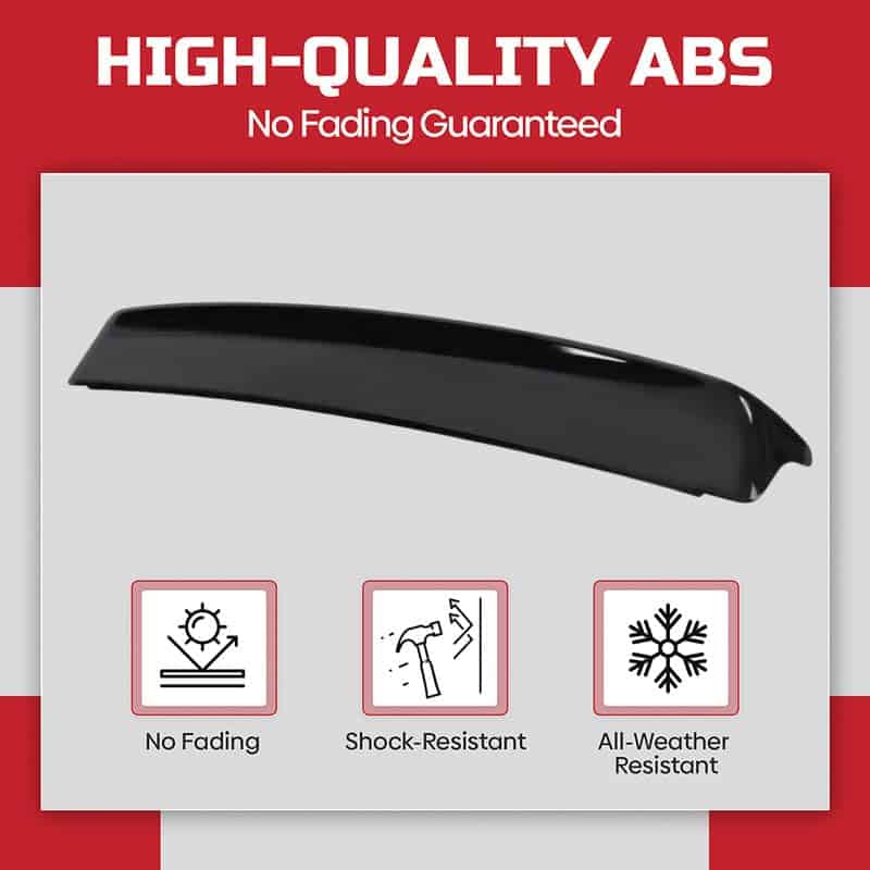 285 Motorsport Ala Trasera Estilo SRT Compatible con Dodge - Imagen 5