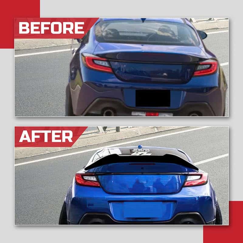 Alerón trasero estilo Duckbill 285 Motorsport compatible - Imagen 4