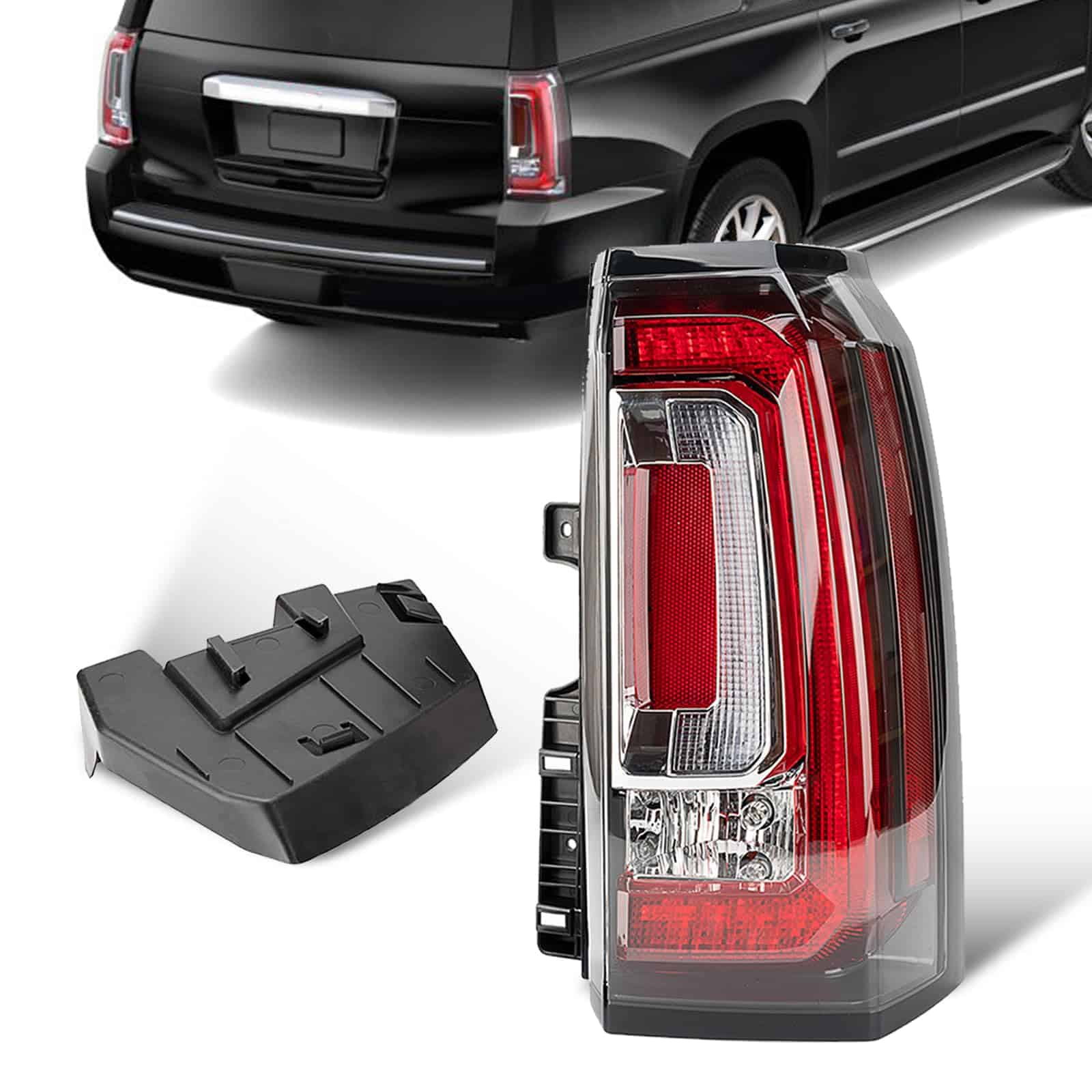 FOMIUZY Ensamblaje de Luces Traseras Compatible con GMC