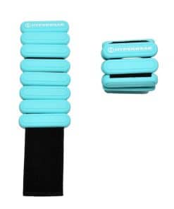 Pesas de muñeca y tobillo elegantes HYPERWEAR, 1 libra cada