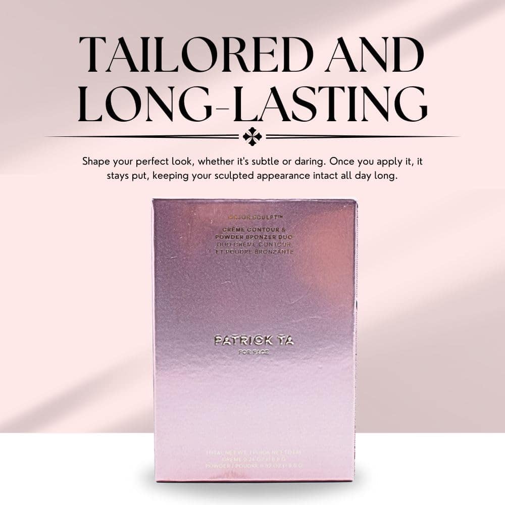 PATRICK TA Major Sculpt Crème Contour & Powder Bronzer Duo - Imagen 7