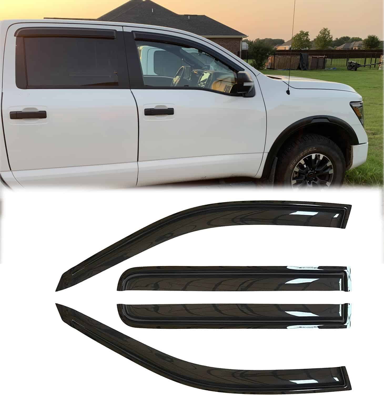 VICOJETOR 94977 Protector de Ventana Lateral a Prueba de