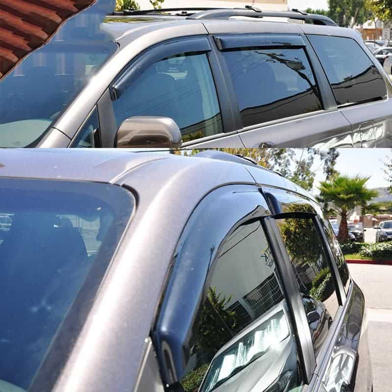 VICOJETOR 94153 Deflector de Viento Lateral Impermeable a - Imagen 4