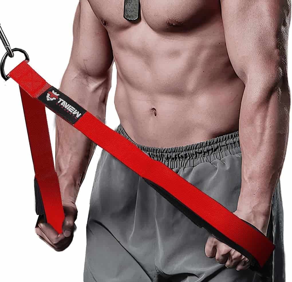 Cuerda de Tríceps con Dos Longitudes Incorporadas en Una -