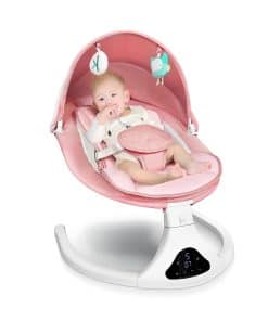 Columpio eléctrico para bebés desde recién nacidos hasta
