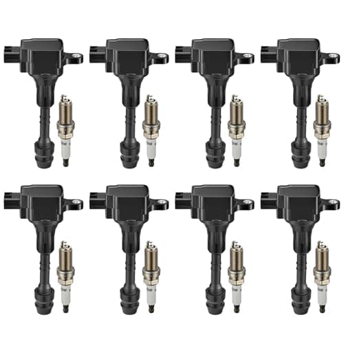 Paquete de 8 Bobinas de Encendido UF510 y Bujía de Iridio