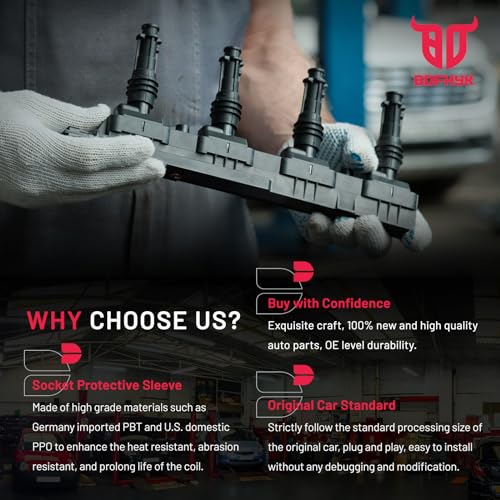 Paquete de 8 Bobinas de Encendido UF510 y Bujía de Iridio - Imagen 9