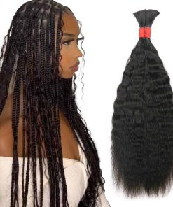 Cabello Humano a Granel Súper Francés para -Negro Natural #1