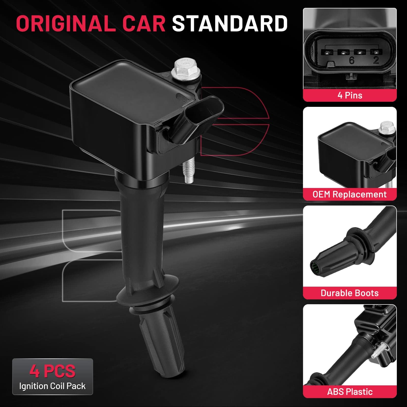 Paquete de bobinas de encendido BDFHYK - 12635672 - Imagen 5