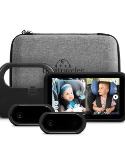 Cámara de Coche para Bebés Tiny Traveler para 2 Niños,
