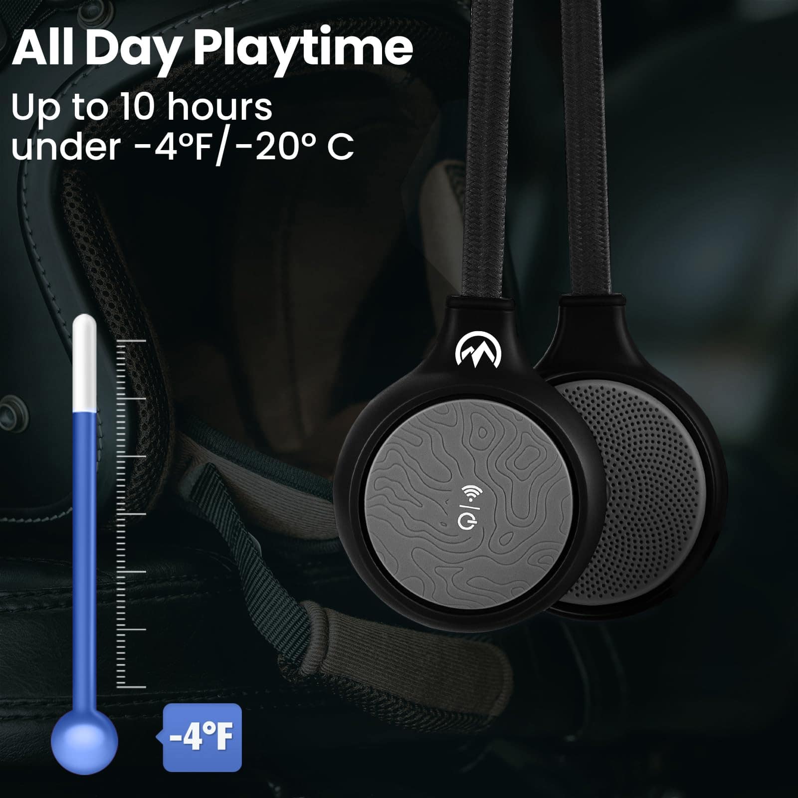 Audífonos de Casco Bluetooth 5.0 Inalámbricos para Casco de - Imagen 6