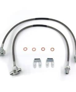 Líneas de Freno Delanteras de Acero Inoxidable Compatible