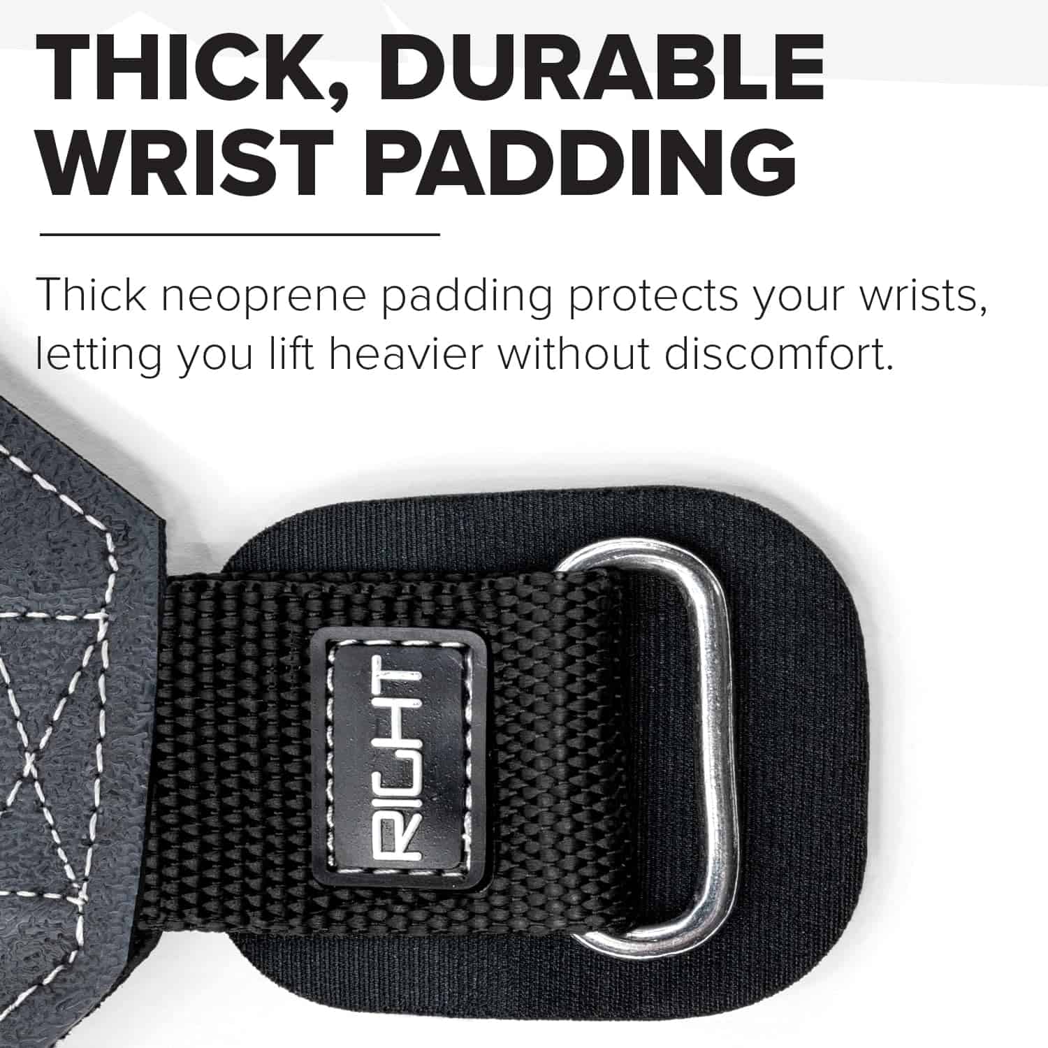 Agarres de Levantamiento de Pesas con Correas de Muñeca - Imagen 5