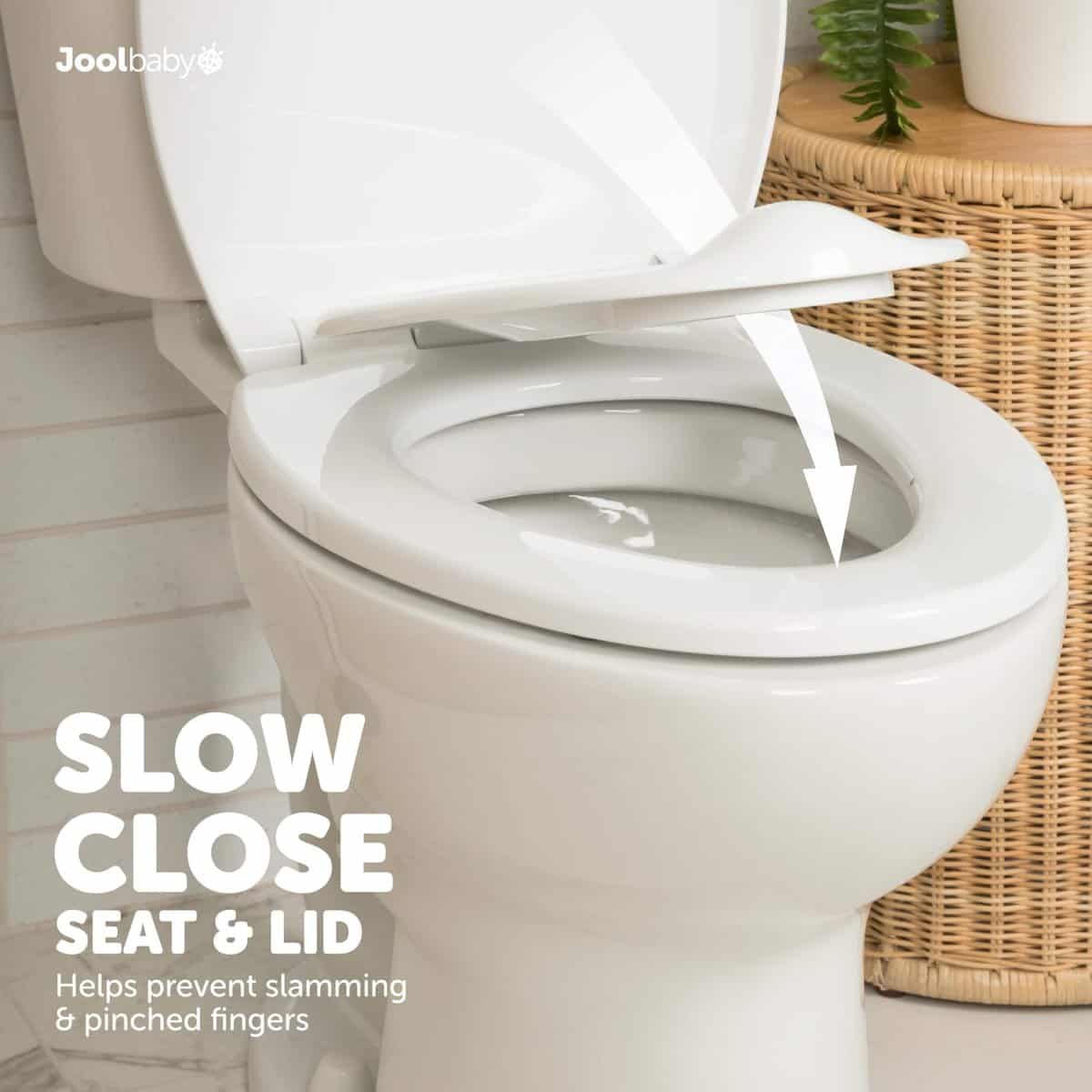 Asiento de Inodoro Elongado Quick Flip con Orinal - Imagen 5