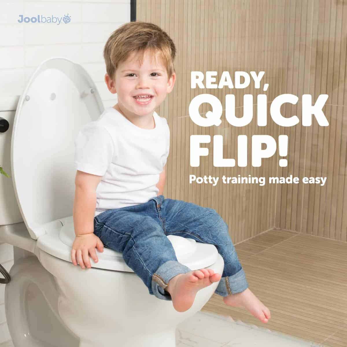Asiento de Inodoro Elongado Quick Flip con Orinal - Imagen 10