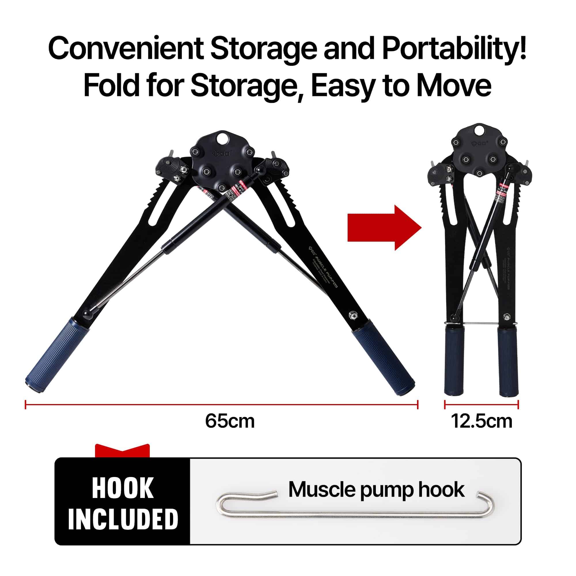 (Nuevo) GD Muscle Pump Power Twister Exercitador de Brazos - Imagen 8